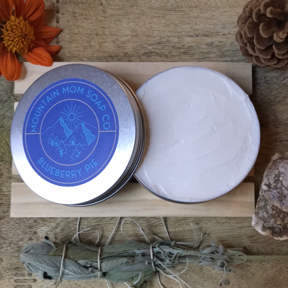 BLUEBERRY PIE Body Butter / Mountain Mom Soap Co - Picture 7 of 9